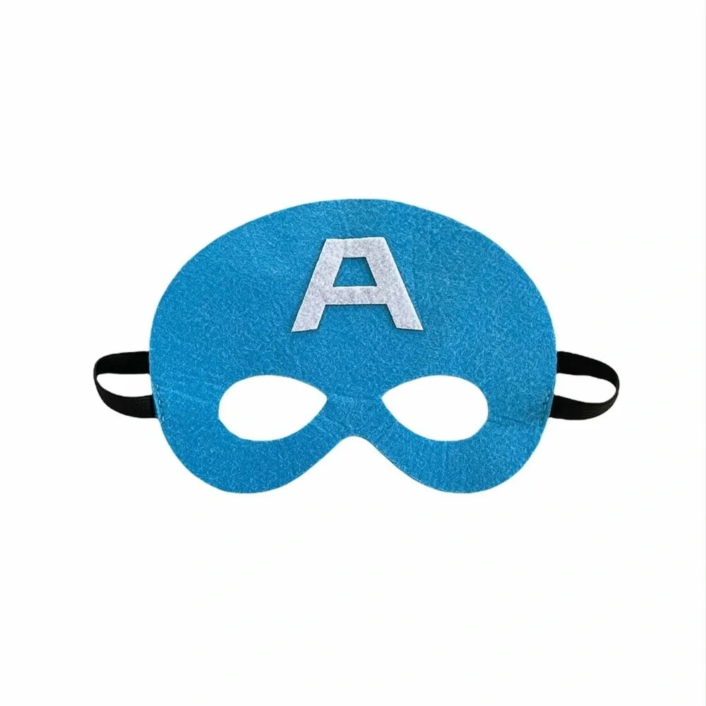 Captain America Superhero Kids Halloween/ Cosplay Elastic Face Mask
